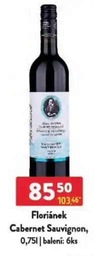 Qanto Floriánek Cabernet Sauvignon nabídka