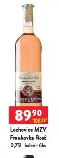 Qanto Lechovice MZV Frankovka Rosé nabídka