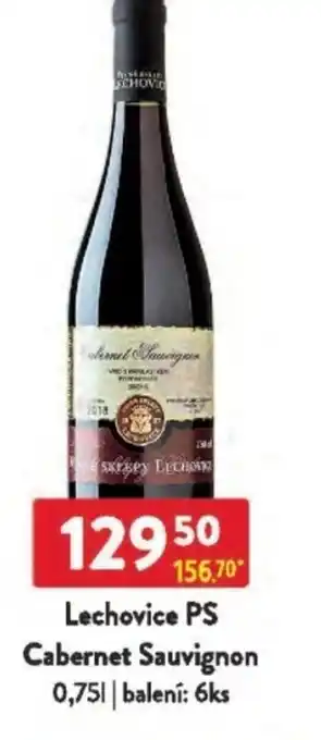 Qanto Lechovice PS Cabernet Sauvignon nabídka