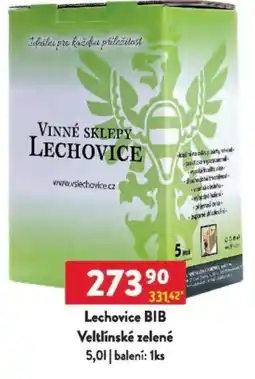 Qanto Lechovice BIB Veltlínské zelené nabídka