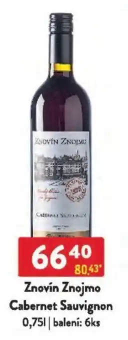 Qanto Znovín Znojmo Cabernet Sauvignon nabídka
