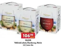 Qanto VM BIB Veltlínské zelené, Chardonnay, Merlot nabídka