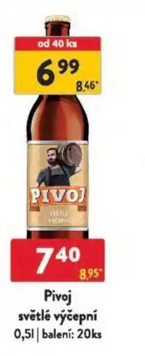 Qanto Pivoj světlé výčepní nabídka