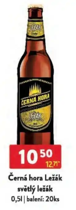 Qanto Černá hora Ležák světlý ležák nabídka