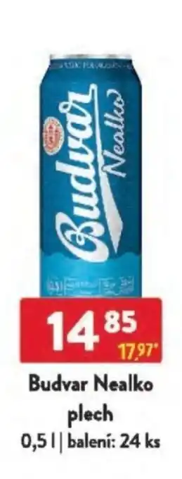 Qanto Budvar Nealko plech nabídka