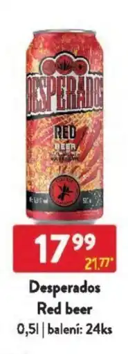 Qanto Desperados Red beer nabídka