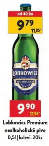 Qanto Lobkowicz Premium nealkoholické pivo nabídka