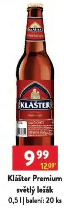Qanto Klášter Premium světlý ležák nabídka