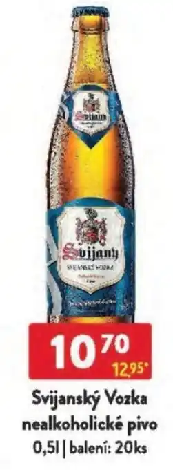 Qanto Svijanský Vozka nealkoholické pivo nabídka