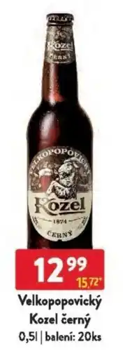 Qanto Velkopopovický Kozel černý nabídka