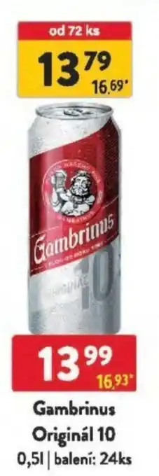 Qanto Gambrinus Originál 10 nabídka