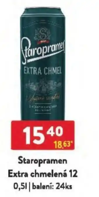 Qanto Staropramen Extra chmelená 12 nabídka