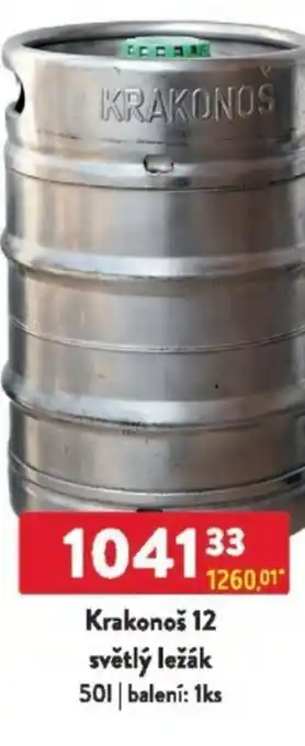 Qanto Krakonoš 12 světlý ležák nabídka
