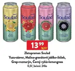 Qanto Zlatopramen Soulad Yuzu zázvor, Malina granátové jablko ibišek, Grep rozmarýn, Černý rybíz-lemongrass nabídka