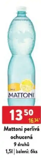 Qanto Mattoni perlivá ochucená nabídka