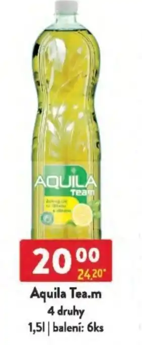 Qanto Aquila Tea.m nabídka
