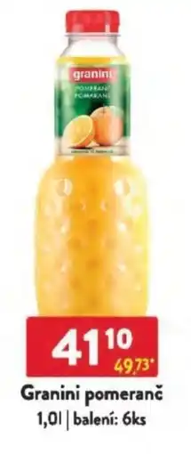 Qanto Granini pomeranč nabídka