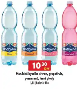 Qanto Hanácká kyselka citron, grapefruit, pomeranč, lesní plody nabídka