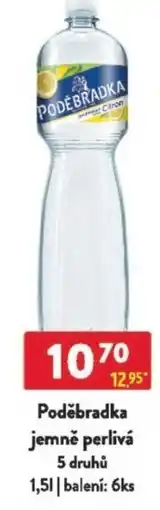 Qanto Poděbradka jemně perlivá nabídka