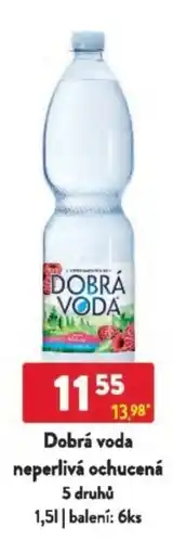 Qanto Dobrá voda neperlivá ochucená nabídka