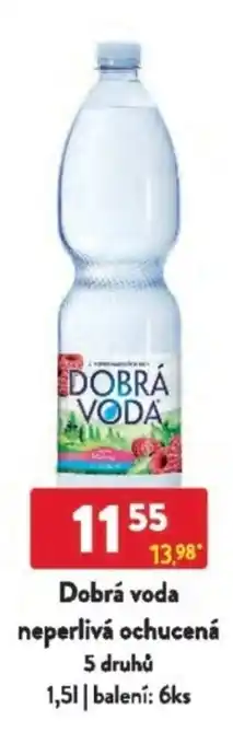 Qanto Dobrá voda neperlivá ochucená nabídka
