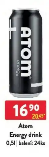 Qanto Atom Energy drink nabídka