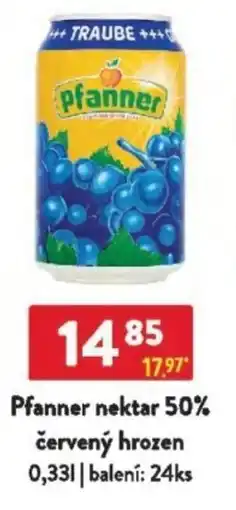 Qanto Pfnner nektar 50% červený hrozen nabídka