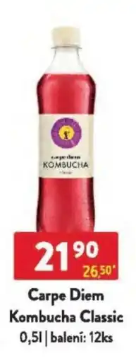 Qanto Carpe Diem Kombucha Classic nabídka
