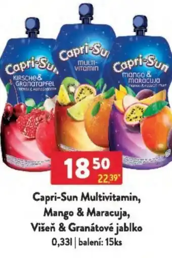 Qanto Capri-Sun Multivitamin, Mango & Maracuja, Višeň & Granátové jablko nabídka