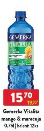 Qanto Gemerka Vitalita mango & maracuja nabídka