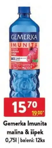 Qanto Gemerka Imunita malina & šípek nabídka