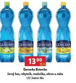 Qanto Gemerka Botanika černý bez, rakytník, meduňka, citron a máta nabídka