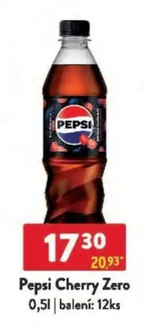 Qanto Pepsi Cherry Zero nabídka