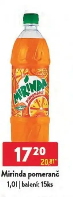 Qanto Mirinda pomeranč nabídka
