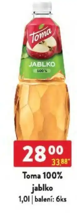 Qanto Toma 100% jablko nabídka