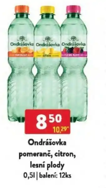 Qanto Ondrášovka pomeranč, citron, lesní plody nabídka