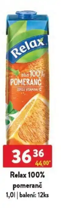 Qanto Relax 100% pomeranč nabídka