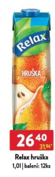 Qanto Relax hruška nabídka