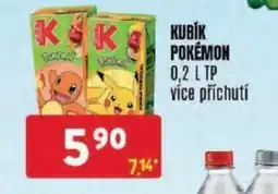 Qanto Kubík pokémon nabídka