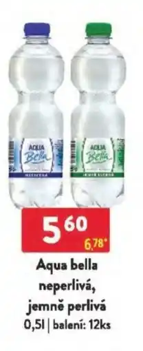 Qanto Aqua bella neperlivá, jemně perlivá nabídka