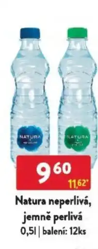 Qanto Natura neperlivá, jemně perlivá nabídka