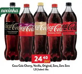Qanto Coca Cola Cherry, Vanilla, Original, Zero, Zero Zero nabídka