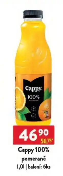 Qanto Cappy 100% pomeranč nabídka