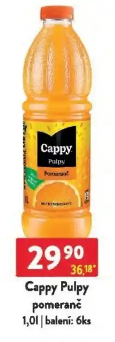Qanto Cappy Pulpy pomeranč nabídka