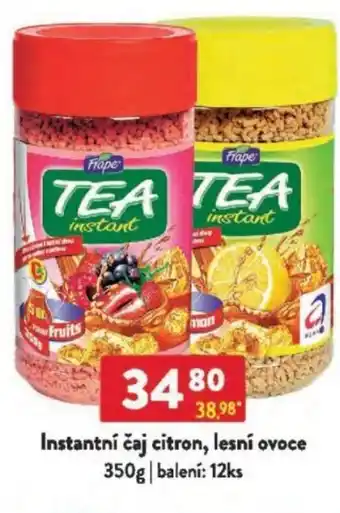 Qanto Instantní čaj citron, lesní ovoce nabídka