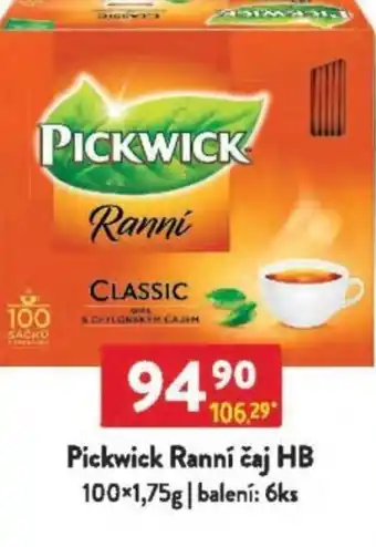 Qanto Pickwick Ranní čaj HB nabídka