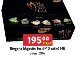 Qanto Biogena Majestic Tea nabídka