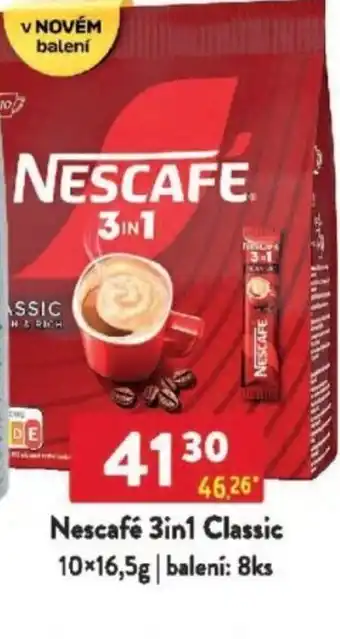 Qanto Nescafé 3in1 Classic nabídka