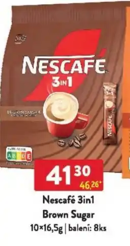Qanto Nescafé 3in1 Brown Sugar nabídka
