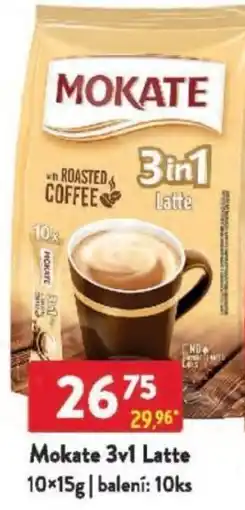Qanto Mokate 3v1 Latte nabídka